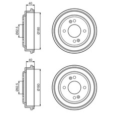 Tambour de frein Hyundai GETZ