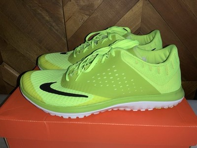 Nike FS Lite Trainer 3 Volt Black Men s Training Shoes Size 11 Gym Sneakers