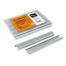 KIMSING SC7 15 Gauge 3/4" Inner Crown Galvanized Hog Ring Staples 10,00 PCS/Box