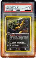 2004 POKEMON EX TEAM ROCKET RETURNS #15 DARK DRAGONITE-REVERSE FOIL