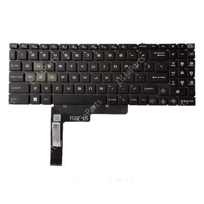 For MSI Bravo 15 C7VEK 17 C7VFK Laptop Keyboard RGB Backlit US Replacement