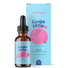 JoySpring Lingo Leap Kids Zeolite Drops Speech Delay Support Detox Formula 30ML