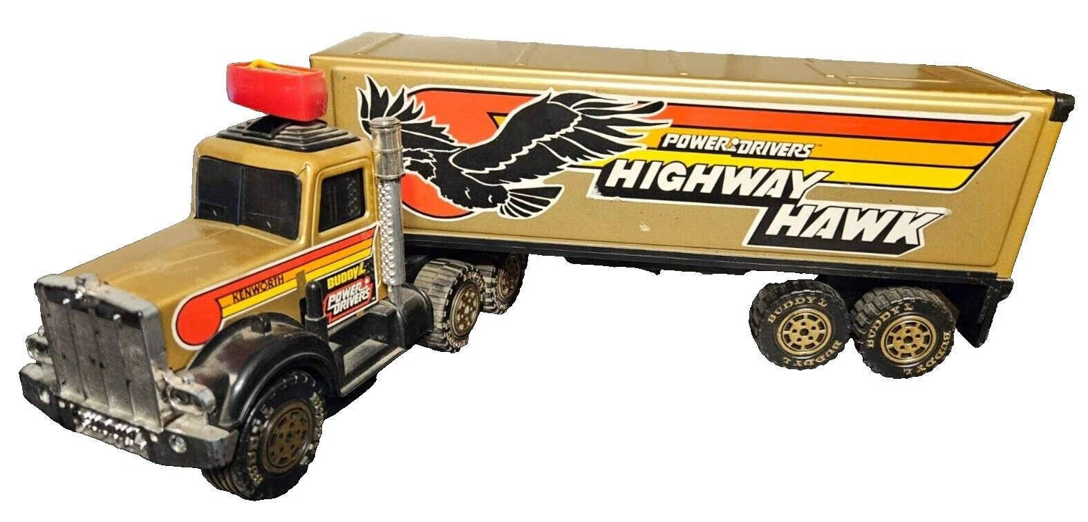 Buddy L Прессованная сталь Литая Игрушка Kenworth