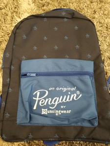 an original penguin backpack