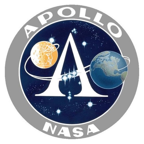 NASA Apollo Program Vinyl Sticker 3in. - 第 1/1 張圖片
