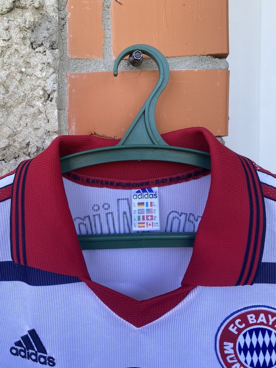 90s FC Bayern Munchen 1999/00 #19 Jancker Away Kit Football