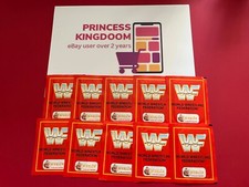 1992 Merlin WWF 10 Packets 60 Stickers World Wrestling Federation