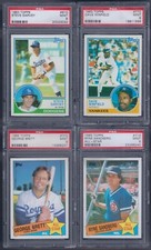 PSA 9 1985 Topps #713 Ryne Sandberg Chicago Cubs All-Star ONLY!