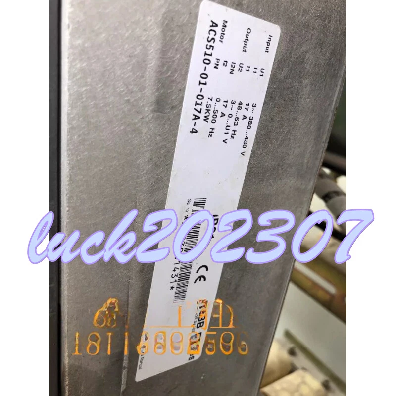 1PC USED Inverter ACS510 series ACS510-01-017A-4 7.5KW 380V #YY - Image 2 of 2