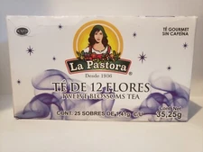 TWELVE BLOSSOMS TEA TE DE 12 FLORES 25 Bags"Nervios,Stress, Insominio, Ansiedad"