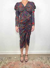 NEW Veronica Beard ARI FLORAL-PAISLEY blouse  SKIRT set SZ 6  D6494