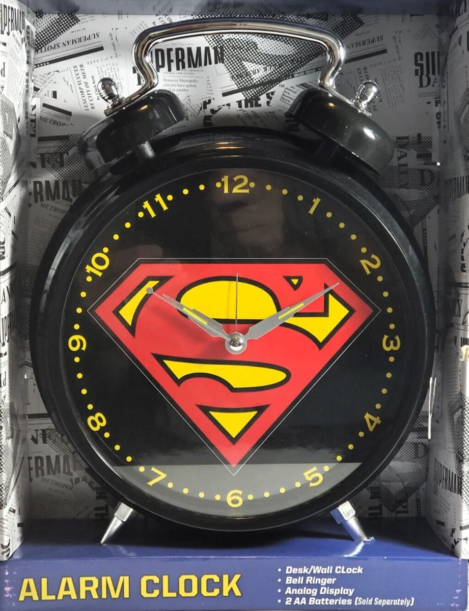 Superman Clock In Collectible Alarm Clocks (1970-Now) for sale | eBay