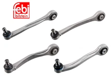Front Upper Control Arm Set Lt & Rt 4pcs OE Febi for Audi A8 Quattro S8