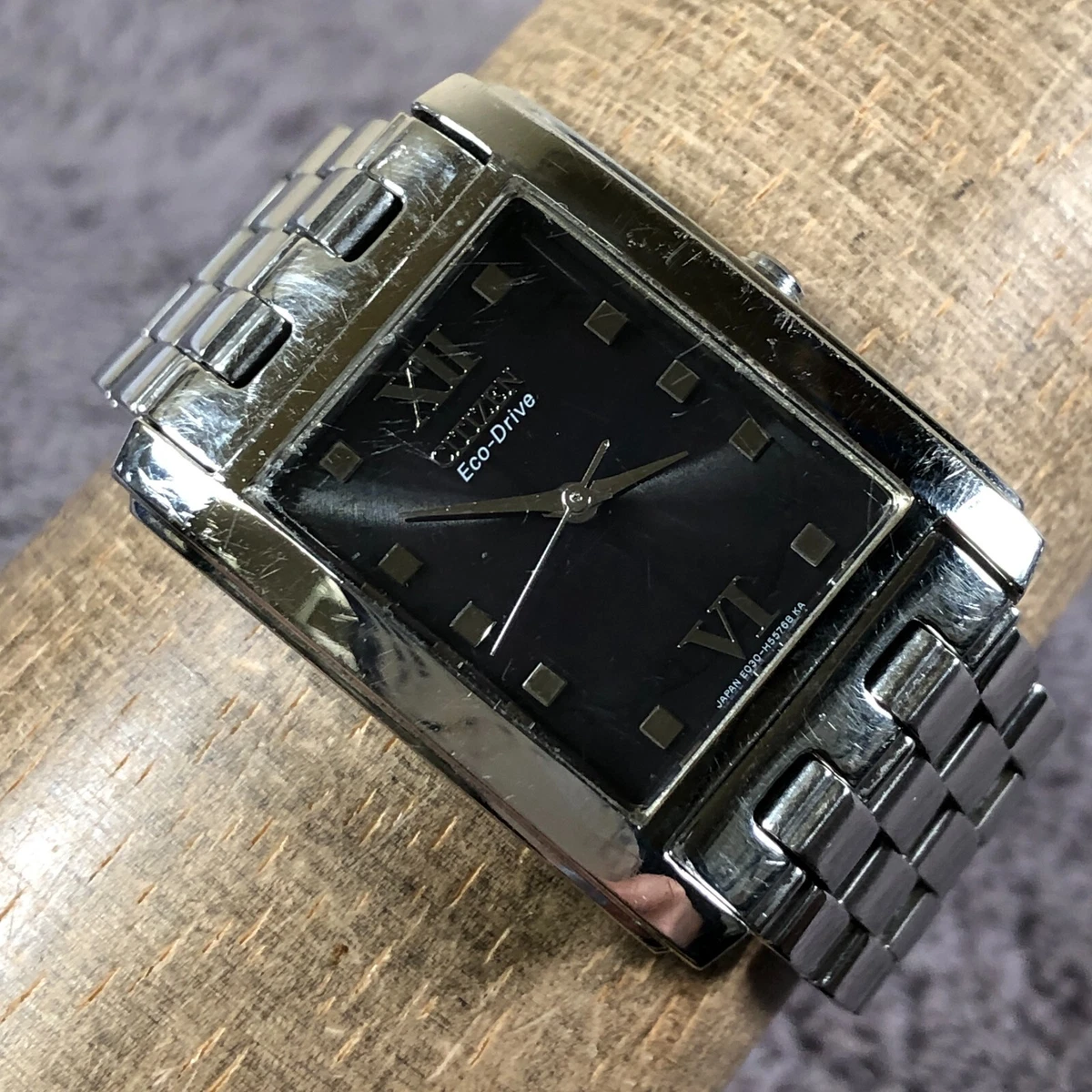 Citizen Eco-Drive Men Rectangle Wristwatches for sale | eBay