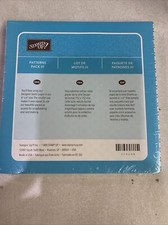 Stampin Up DSP 6x6 Patterns Pack III Retired NEW Designer Series Paper Pad