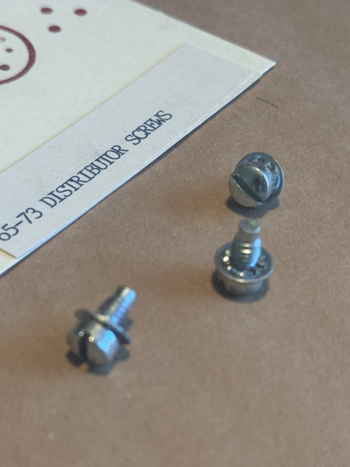 3X TORNILLO DISTRIBUIDOR FORD MUSTANG 1965-1973 NUEVO EN STOCK Foto 2 de 4