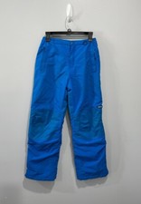 Land  s End girl size 16 blue grow along nylon snow ski pants