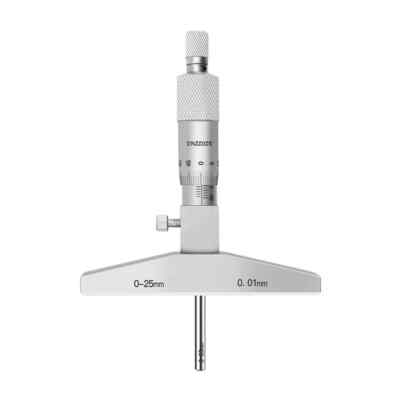 High Precision Vernier Depth Micrometer Vernier Depth Meter 0-25mm0.01 Micromete