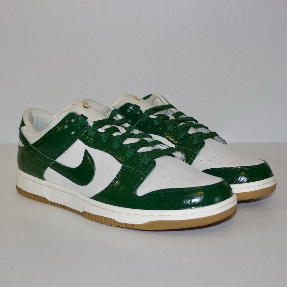 Size 13 Nike Women's Dunk Low LX 'Gorge Green Ostrich' Shoes