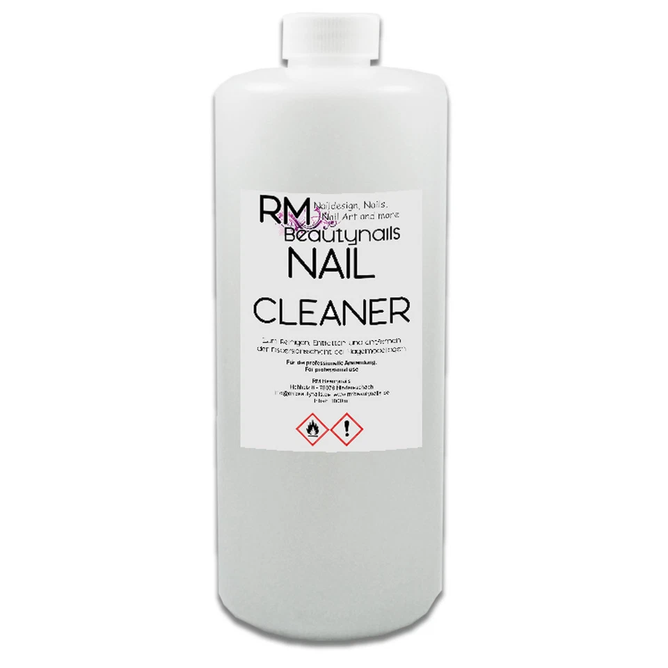 RM BEAUTYNAILS 1 Liter Nagel Cleaner Schwitzschicht entferner Entfetter Isopropanol Iso 1000ml