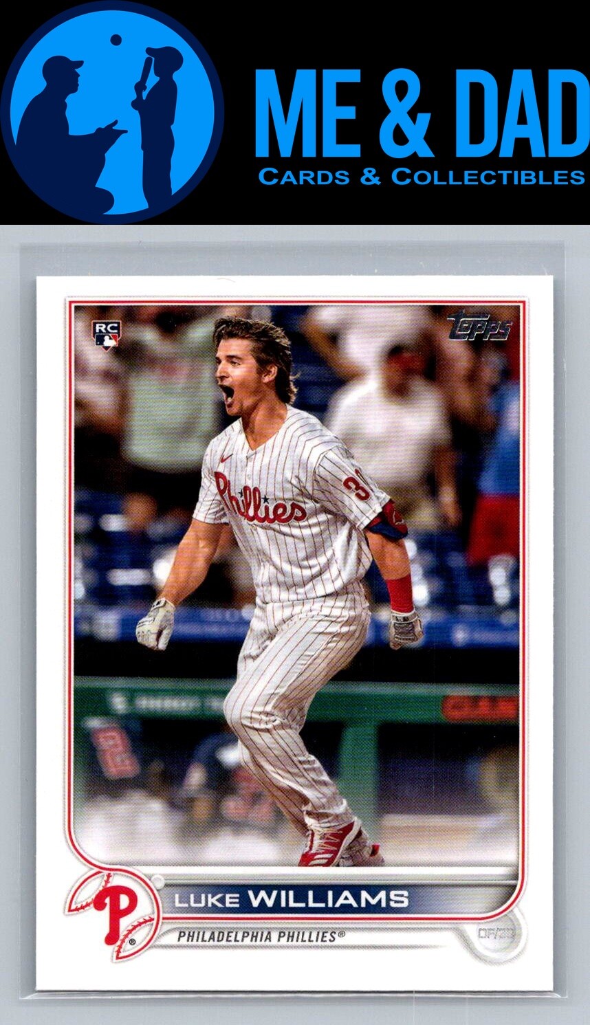 2022 Topps Philadelphia Phillies #PHI-16 Luke Williams