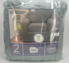 MAYTEX SMART COVER STRETCH CHAIR FURNITURE COVER 2 PIECE 32X43 INCH PIXEL