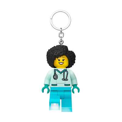 LEGO LED Key Lite Light Nurse Doctor Hospital Keychain Stocking XMAS Gift Idea
