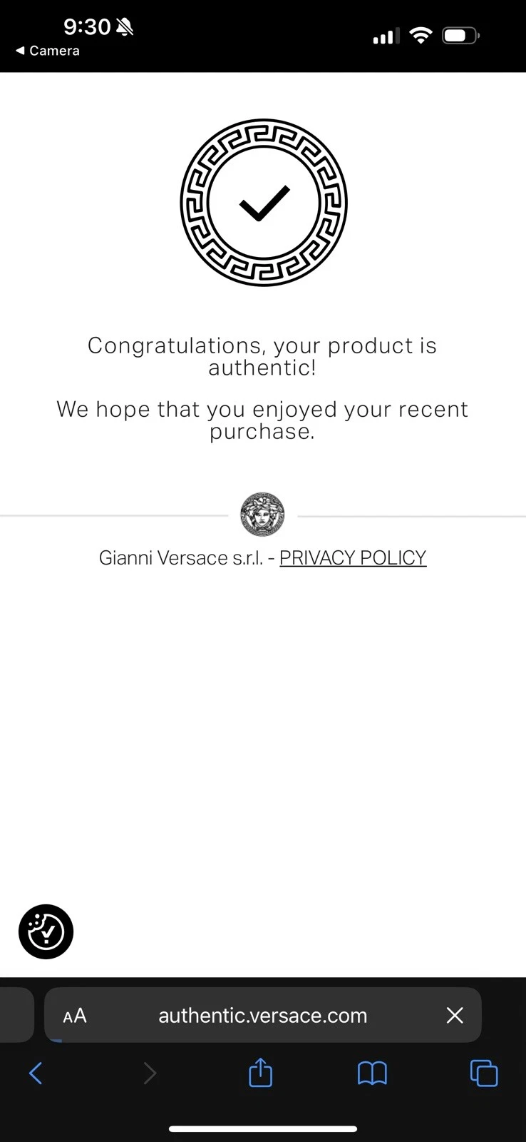 Abito bambino Versace