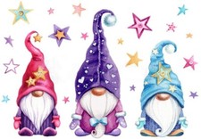 Diamond Art Painting Full Round 16"x20" 40cmx50cm Star Gnomes