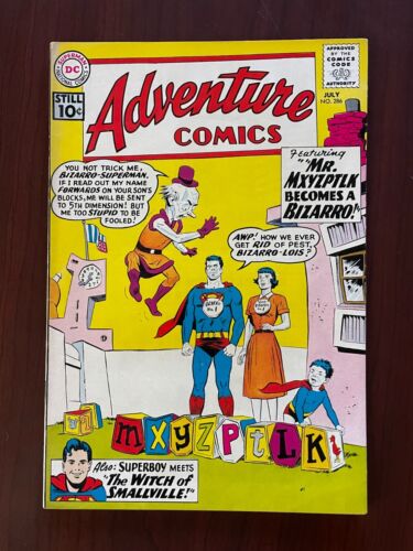 Adventure Comics #286 (DC 1961) 1er Bizarro Mxyzptlk argent âge 7,5 VF- - Photo 1/5