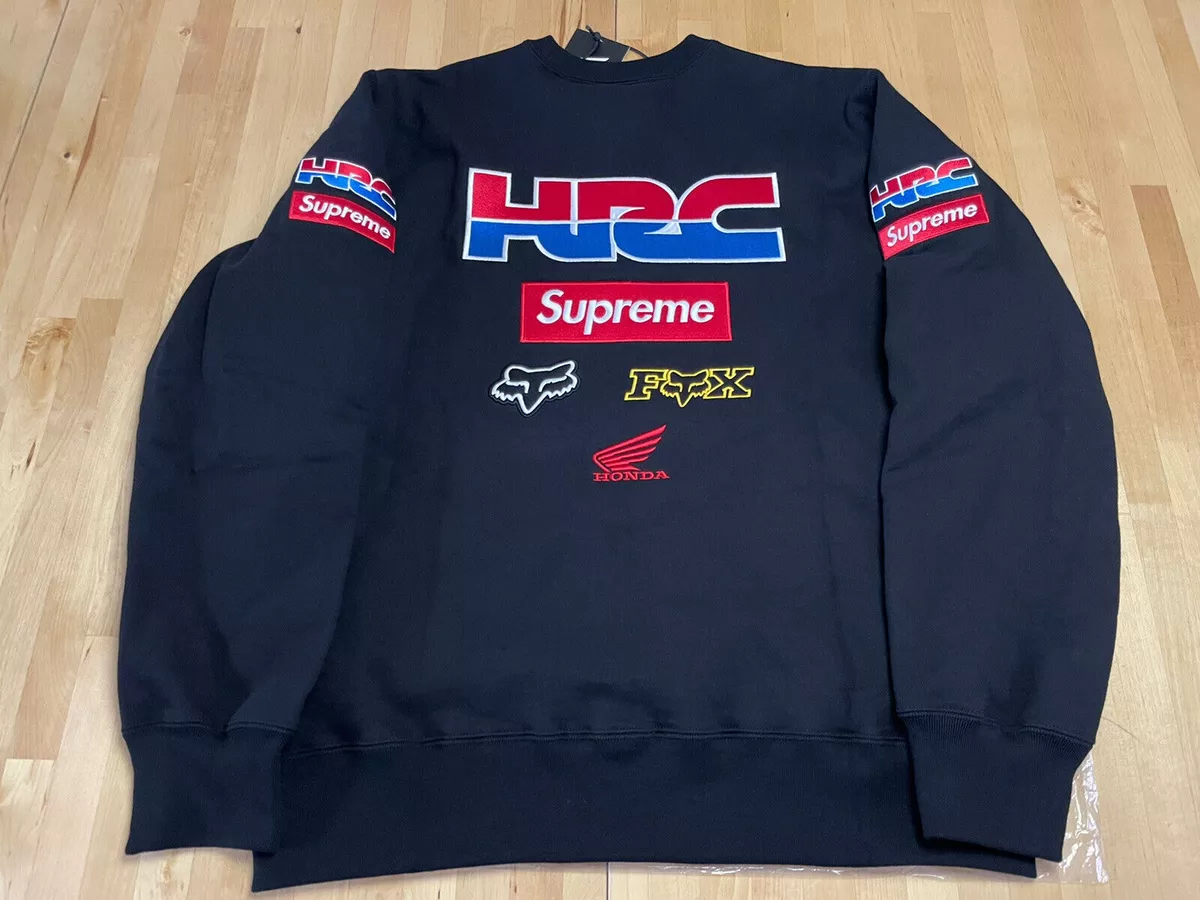 Supreme Honda Fox Racing Crewneck 新品 正規品