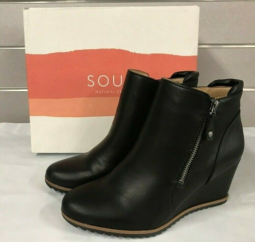 naturalizer wedge boots