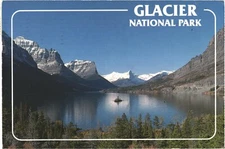 St. Mary Lake and Wild Goose Island, Glacier National Park, Montana Postcard
