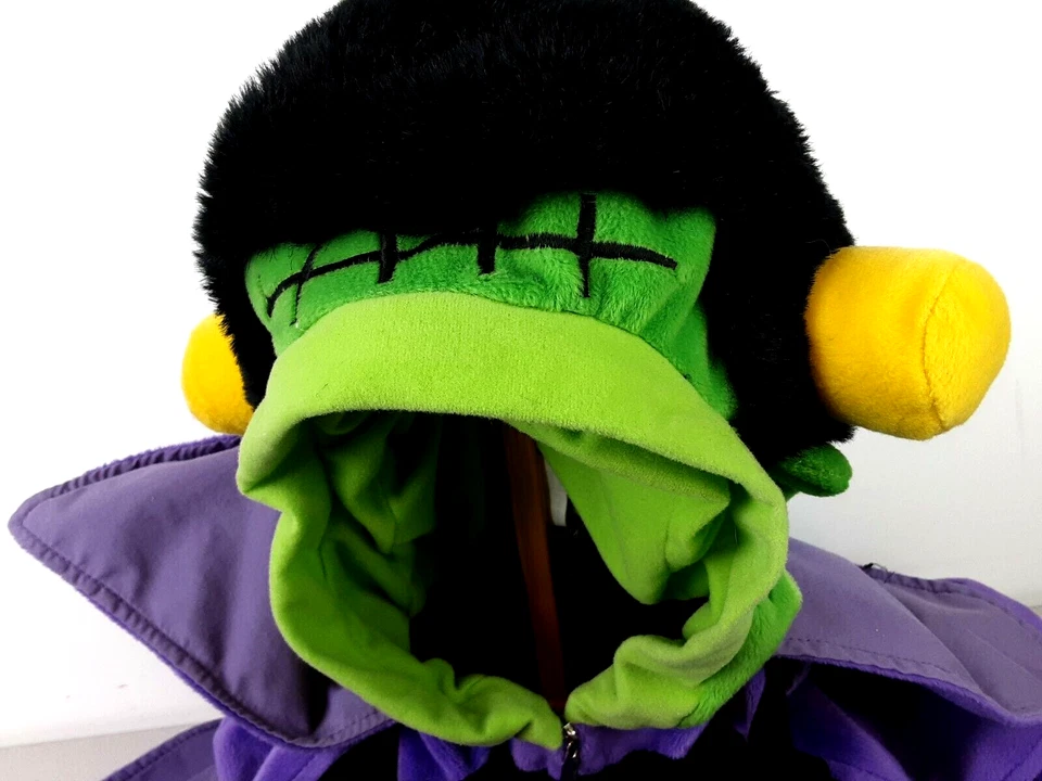 Disfraz de Halloween de felpa con cremallera vampiro Caltoy con capa talla 6/8?       (C13) Foto 2 de 4