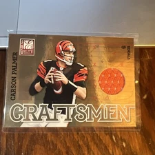 Carson Palmer 2011 Donruss Elite Craftsmen Jersey Relic #6 /299 Bengals USC