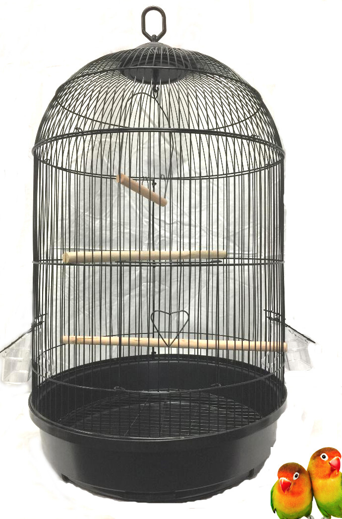 30 Round Dome Bird Flight Finches Canaries Budgies Aviaries LoveBirds Cage BK eBay