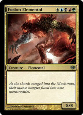 mtg fusion cards Magic The Gathering - Mystery - Elemental SolForge Fusion is half Keyforge,