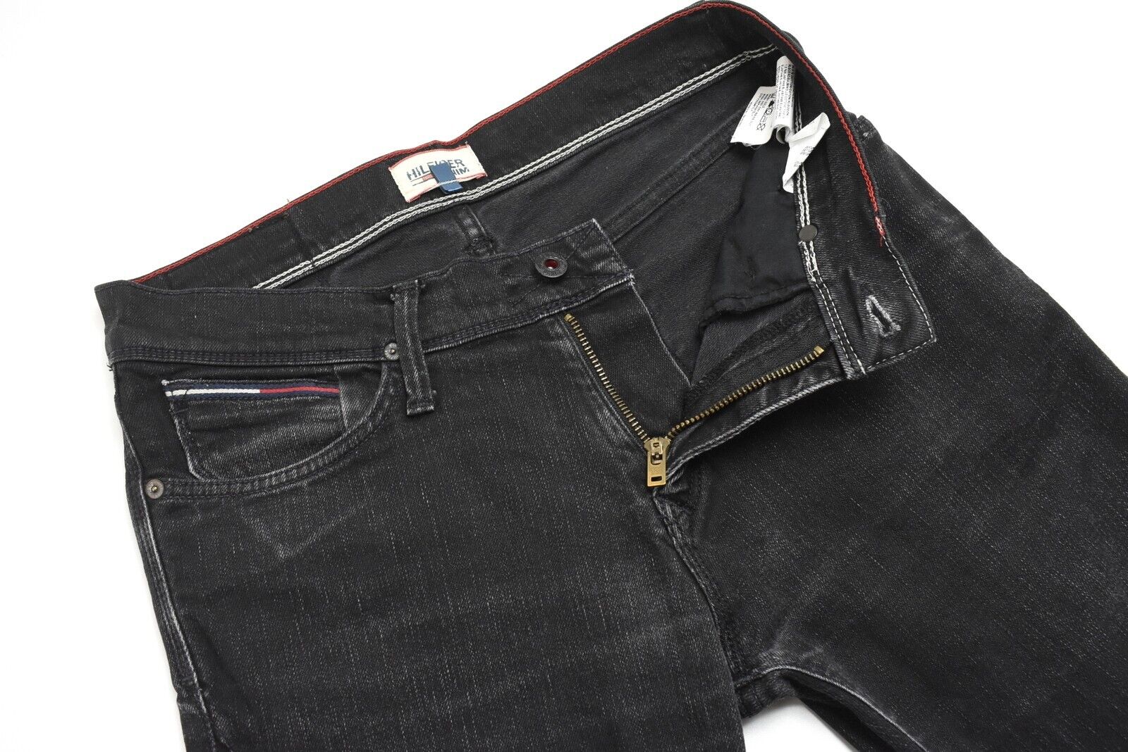 TOMMY HILFIGER Denim Scanton Chicago Coated Jeans Men\'s W30/L32 Slim Zip  Fly | eBay