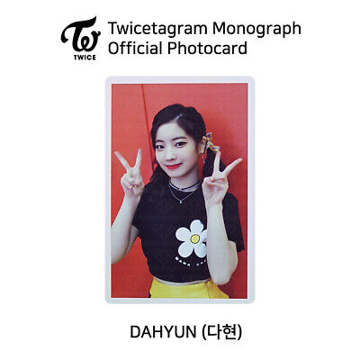 TWICE Twicetagram Monograph Likey Official Photocard Each Member