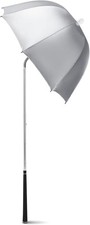 G4Free Golf Bag Umbrella for Club Protection Flex Large, Silver