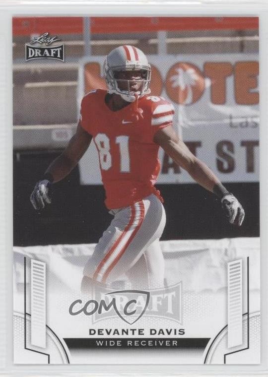 2015 Leaf Draft Devante Davis #68 Rookie RC 0a1