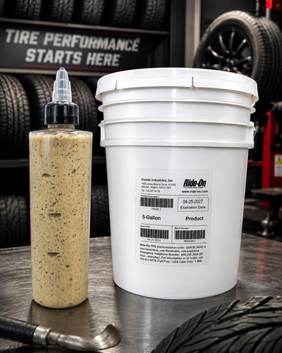 Privately packaged Ride-On Tire System sealant