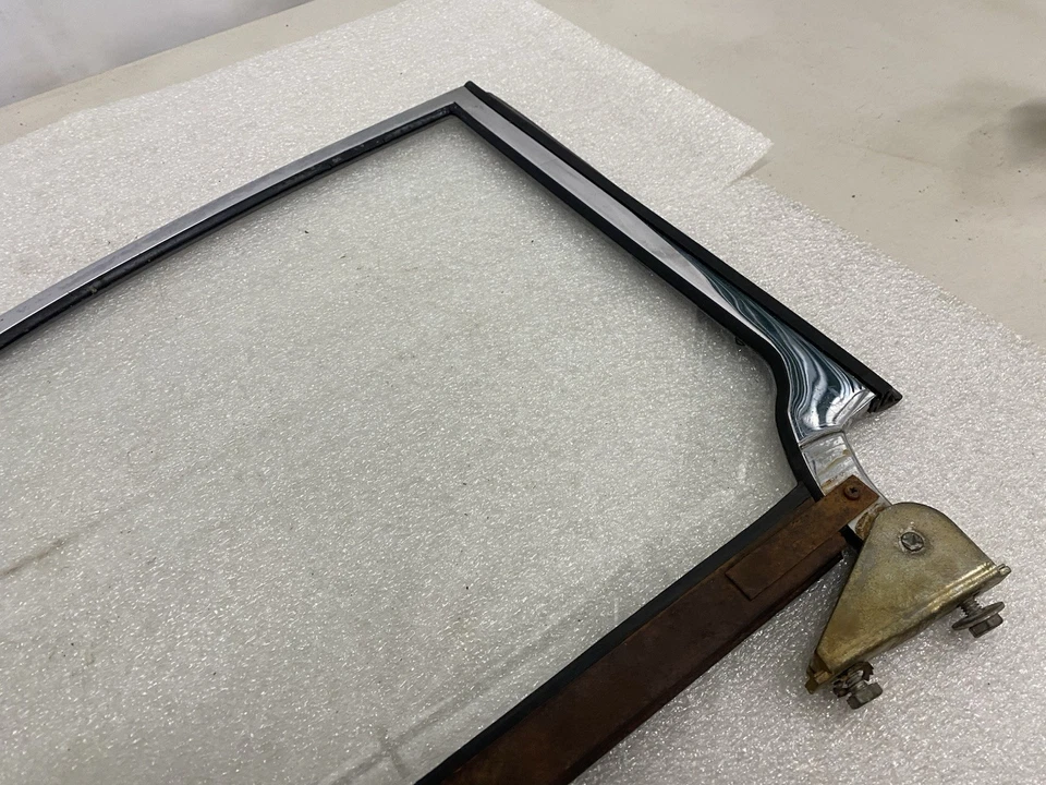 1973-1979 Volkswagen VW Super Beetle OEM кабриолет 1/4 боковое стекло окно правая сторона - Изображение 3 из 4