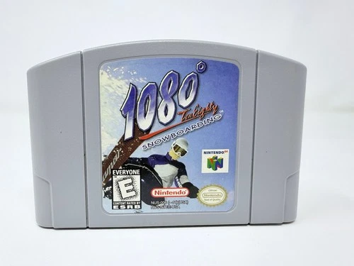 1080° Snowboarding (Nintendo 64, N64,1998) TESTED & WORKS
