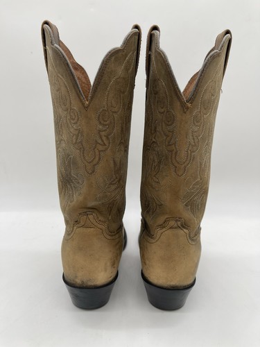Ariat Heritage Western Cowgirl Brown Bomber Leather Boots Style 15729 Women’s 8B - Picture 5 of 14