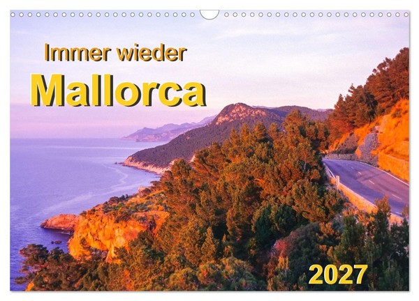 "Calendar 2027 · US Version · Mallorca Again And Again (Wall Calendar 2027 17\" ×"-image