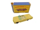 Vintage 1962 MATCHBOX LESNEY No. 39 Pontiac Convertible MIB Yellow