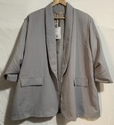 New Collection grey tailored blazer jacket size 26
