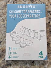 4 Piece Yoga Silicone Toe Separators Toe Spacers