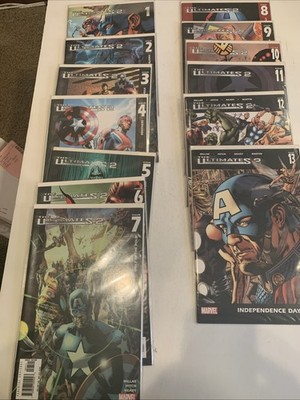 2005 The Ultimates 2 Issues #1-13 Marvel Comics Lot of 13